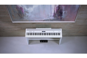 Roland FP series portable digital pianos comparing keyboard action and design styles