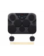 Medeli DD315 tabletop electronic drum kit with 7 pads, pedals and LCD display for beginner practice and home learning