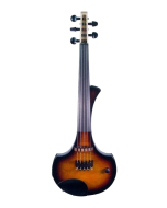 Cantini Earphonic 5-string electric MIDI violin Occhietto Sunburst front view