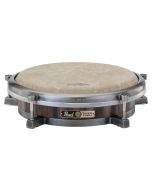 Pearl PTC-1175N 11.75-inch Travel Conga percussion drum with compact wood shell and Remo Symmetry head in caramel brown finish