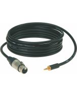 Klotz AUXMF0300 mobile recording cable XLR female - mini jack 3m