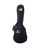 Bespeco BAG320EG electric guitar gig bag 25mm padding Oxford 600D Virtuoso Line black front view