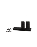 Shure BLX188/CVL Wireless Dual Presenter System with two CVL Lavalier Microphones