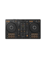 Pioneer DDJ-FLX4 2-channel DJ controller with jog wheels and performance pads for beginner DJ setup