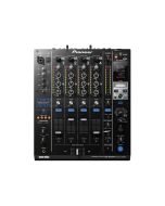 Pioneer DJM-900SRT 4-channel Serato DJ mixer with dual USB sound cards, color FX controls, Beat FX section, and club-standard layout for professional DJs.