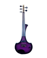 Cantini Earphonic 5-String Electric MIDI Violin – Purple Sunburst