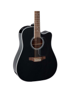 Takamine GD38CE-BLK 12-String Dreadnought Acoustic-Electric