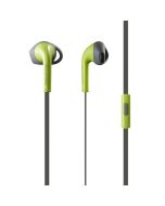 Phiaton C170S Vibrant Sound In-Ear Earphones with Mic Green