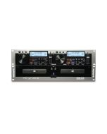 Numark CDN450 dual MP3 CD rackmount DJ player with jog wheels pitch control and looping