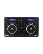 Numark Mixdeck Express all-in-one DJ system with dual CD USB decks built-in mixer and jog wheels