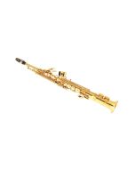 Jupiter JPS547GL Bb soprano saxophone gold lacquer straight body student model with case