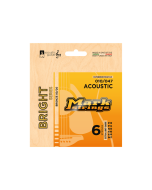 Markbass Bright Series 80/20 bronze acoustic guitar strings set 010-014-023-030-039-047 extra light gauge