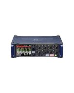 Zoom F8 professional field recorder with 8 XLR inputs dual SD card slots and timecode sync for film broadcast and location sound recording