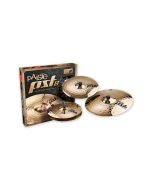 PAISTE PST 8 REFL Rock Cymbal Set – 14″ Hi-Hat / 16″ Crash / 20″ Ride (000180RSET)