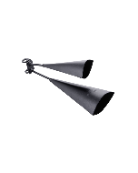 Pearl ECB-23 Agogo Bell Metal with Holder