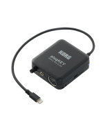 Korg plugKEY Mobile MIDI/Audio Interface for iOS Lighting Devices -Black