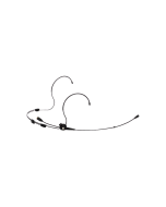 RØDE HS1-B headset microphone in black, featuring an adjustable ergonomic design and ultra-thin boom arm.