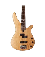 Yamaha RBX270J 4-string electric bass guitar in Natural Satin finish with dual pickups for versatile bass performance and studio practice