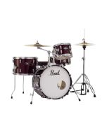 PEARL RS584C/C # 91- 4 PIECE DRUM SET RED WINE