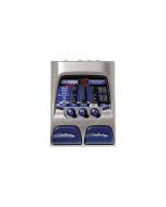DigiTech RP100A guitar multi effects processor pedal with display and controls front view