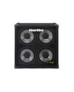 Hartke 410XL 4x10 bass cabinet with aluminum cone speakers for professional stage bass rigs and touring use