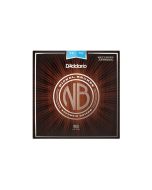 D'Addario NB1252BT Balanced Tension Light Nickel Bronze Acoustic Guitar Strings