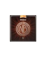 D'Addario NB1356 Medium Nickel Bronze Acoustic Guitar Strings