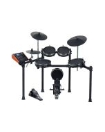 Medeli DD638DX electronic drum kit with mesh heads, multi-zone cymbals and module for studio recording, practice and performance