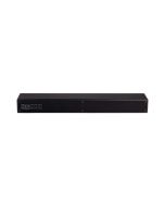 Sequenz SonicBar stereo keyboard amplifier mounted on a Standard series stand for personal monitoring