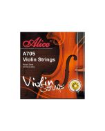 Alice A705 steel core chrome alloy violin strings set for 4/4 violin