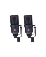 Neumann TLM 170 R Multi-Pattern Large-Diaphragm Studio Condenser Microphone Stereo Set - Black