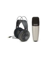 Samson - C01/SR850  Condenser Mic / Headphones Bundle