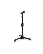 Hercules MS300B LOW PROFILE STRAIGHT MICROPHONE STAND W/EZ MIC CLIP