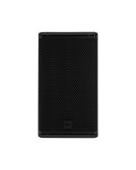 RCF NX 910-A professional active 10-inch PA speaker with 2100W amplifier, black wooden cabinet, and stage-ready design for live sound reinforcement