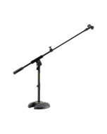 Hercules MS120B LOW PROFILE "H" BASE MIC STAND W/BOOM & MIC CLIP