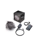 Zoom APH-5 accessory pack for Zoom H5 recorder including windscreen wired remote AC adapter and USB cable for field recording