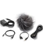 Zoom APH-4nSP accessory pack for H4n and H4nSP field recorder including windscreen splitter cable attenuator USB cable and AC adapter