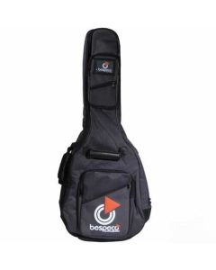 Bespeco BAG110AG acoustic guitar gig bag reinforced nylon 15mm padding front view
