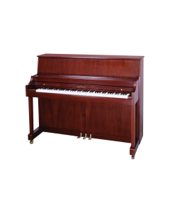 Kawai 506N institutional upright piano in satin mahogany finish with solid spruce soundboard and Ultra-Responsive Direct Blow Action