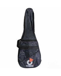 Bespeco BAG60AG acoustic guitar gig bag nylon 420D reinforced black front view