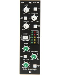 Solid State Logic 611DYN E-Series channel dynamics module compressor gate limiter console style