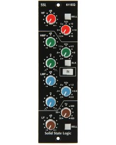 Solid State Logic 611EQ E-Series channel EQ module based on SSL 4000 E console equalizer