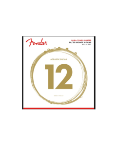 Fender Dura-Tone 880L 80/20 Bronze Acoustic Guitar Strings – Light (.012–.052) 0730880303