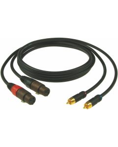 Klotz AL-RF0060 RCA Cable with Gold-plated contacts 0.6m