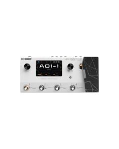 Hotone MP-350 Ampero II amp modeler and effects processor pedal with 5-inch touchscreen, built-in expression pedal, 460+ effects, 300 presets, dual signal chain, IR loader and stereo looper for guitarists and live performance