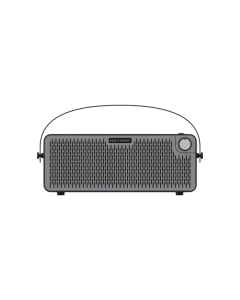 Hotone Pulze AP-30BK black multifunctional Bluetooth modeling amplifier with 30W stereo output, dual 3.5-inch speakers, 46 amp models, 48 cabinet models, 177 effects, 4-inch touchscreen, USB audio and Bluetooth 5.0