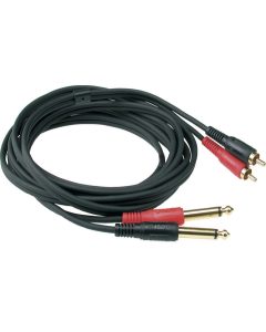 Klotz AT-CJ0300 RCA Phono - Jack Cable, 3 m