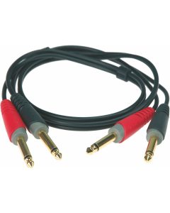 Klotz AT-JJ0600 unbalanced stereo twincable with jack 6m