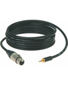 Klotz AUXMF0300 mobile recording cable XLR female - mini jack 3m