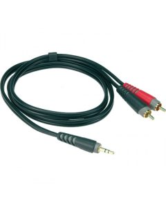 Klotz AY7-0200 mini-jack/stereo -2x cinch 2 m